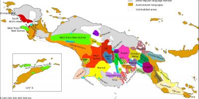 Kart Papua-Yeni Qvineya dili 