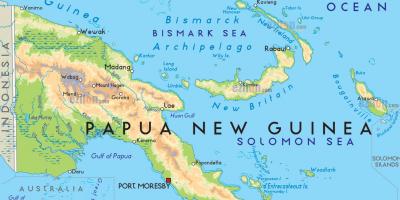 Kart port-морсби Papua Yeni Qvineya