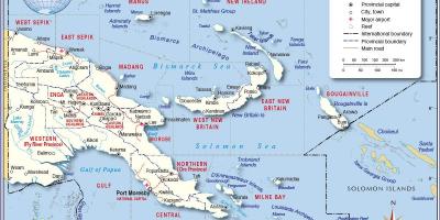 Kart тари Papua-Yeni Qvineya 