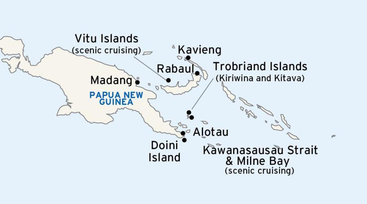 kart алотау Papua-Yeni Qvineya