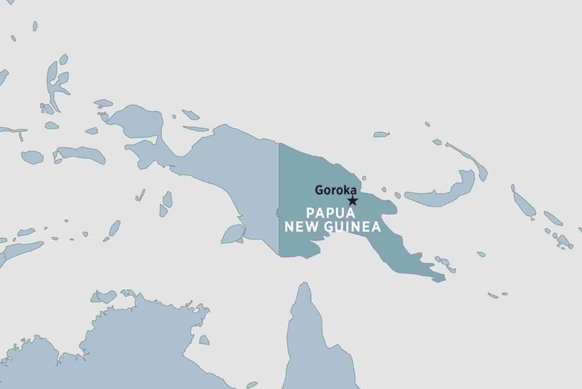 kart горока Papua-Yeni Qvineya
