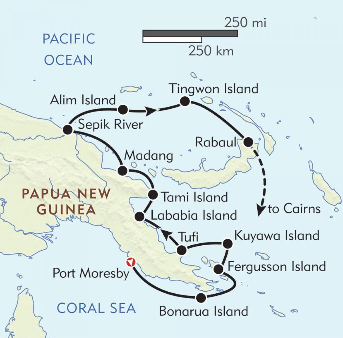 kart рабаул Papua Yeni Qvineya